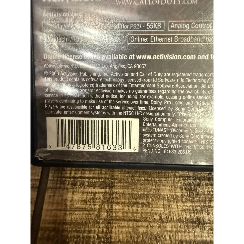 Call of Duty 3 (Sony PlayStation 2, 2006) [CIB W/ Manual]